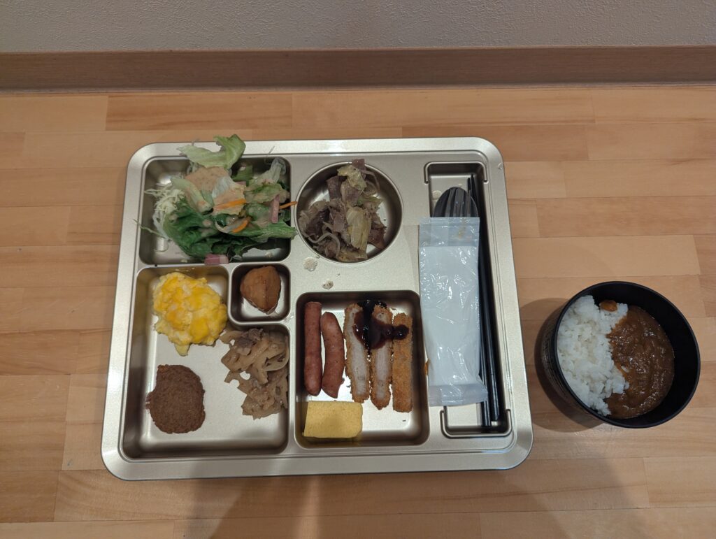 朝食ビュッフェ